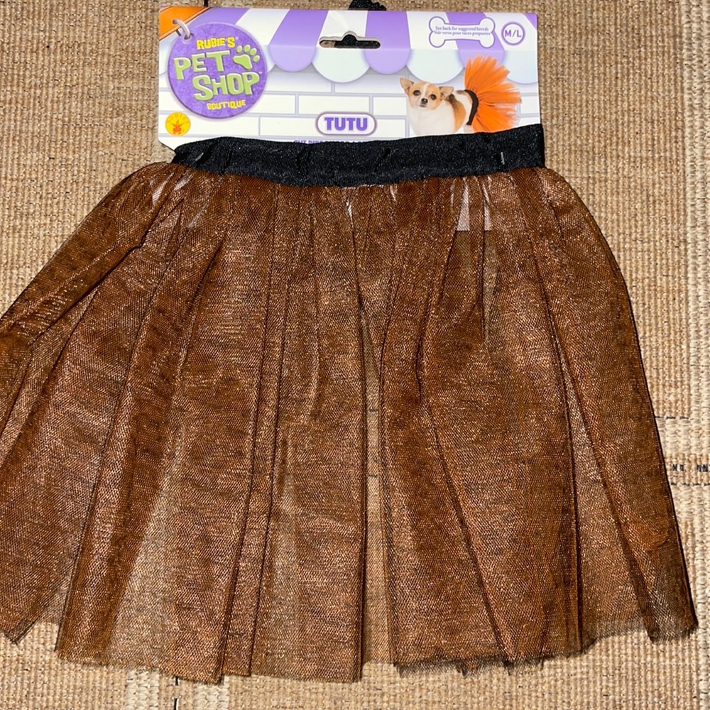 NEW RUBIES PET SHOP BOUTIQUE TUTU FOR A MED/LG DOG
